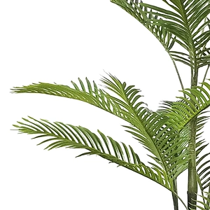 Wedding Artificial Foliace Plastic Plants Areca Palm Tree For Indoor Decoration, Artificial Areca Palm Trees Plant