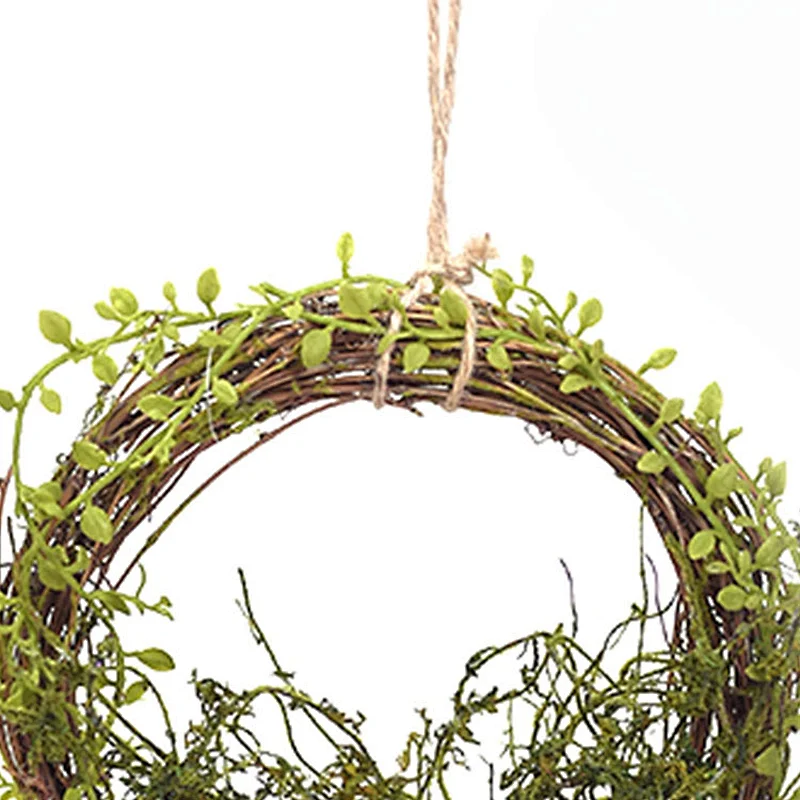 Luxury Personalized Spring Wreaths Hand Wrapped Egg Wreath For Easter Decoration