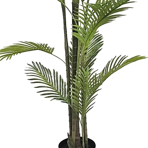 Wedding Artificial Foliace Plastic Plants Areca Palm Tree For Indoor Decoration, Artificial Areca Palm Trees Plant