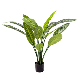 Quickly Delivery Simulation Leaf Velvet Plants Artificial Green Velvet Planting