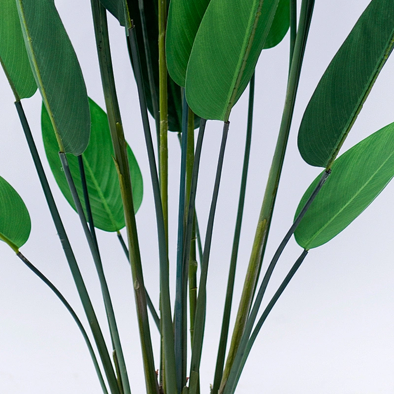 Artificial Paradise Bird Flower Tree making real touch artificial bonsai plant bird of paradise
