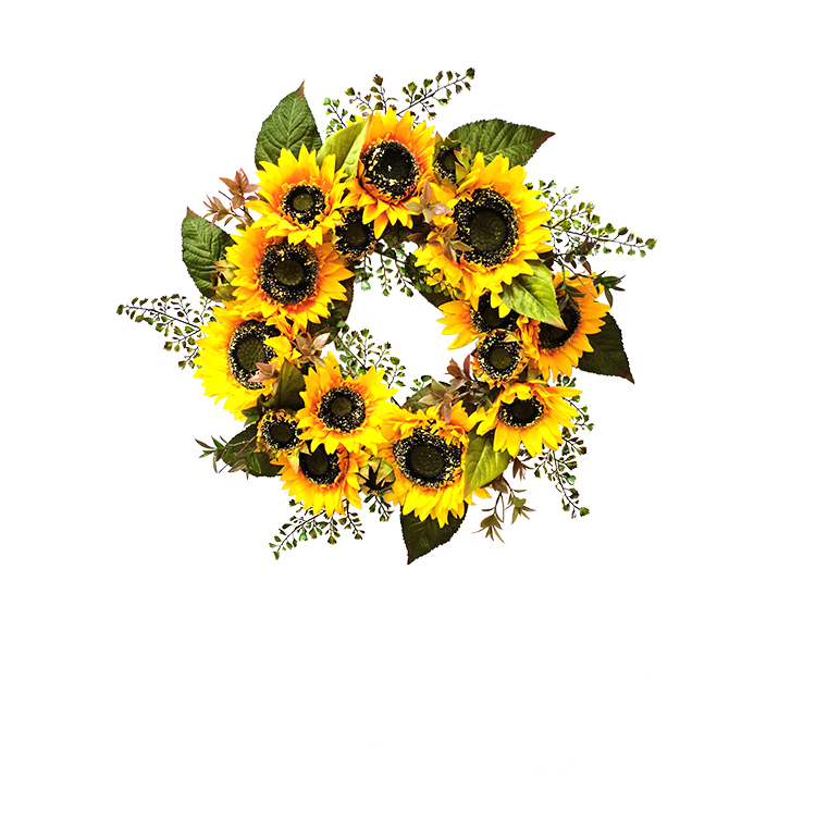 Top Quality Artificial Flowers Wreath Wholesale Mini Christmas garland