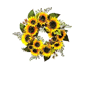 Top Quality Artificial Flowers Wreath Wholesale Mini Christmas garland