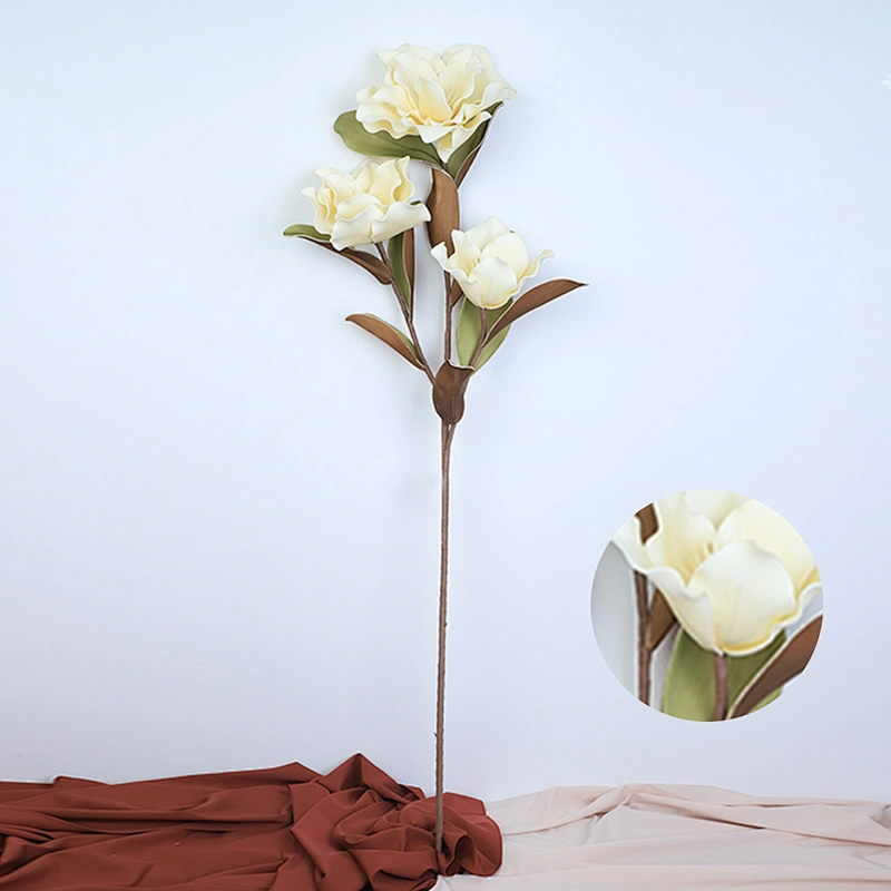 Silk Wedding Bouquet Artificial Preserved Foam Flowers New Design Foam Flowers With Stem