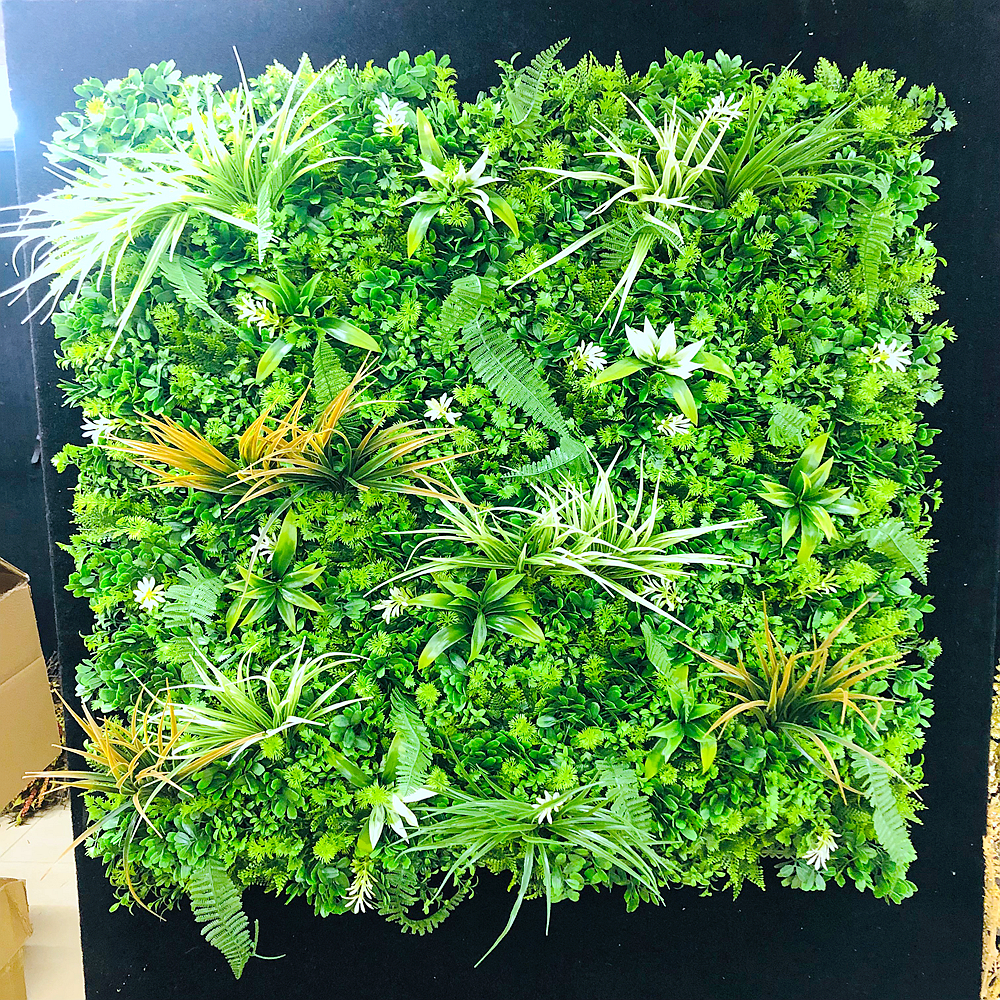 outdoor garden home decor green plants artificial grass wall panels home artificial plant plastic vertical green wall
