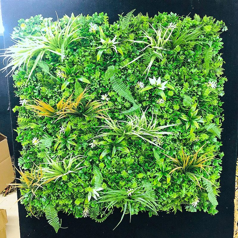 outdoor garden home decor green plants artificial grass wall panels home artificial plant plastic vertical green wall