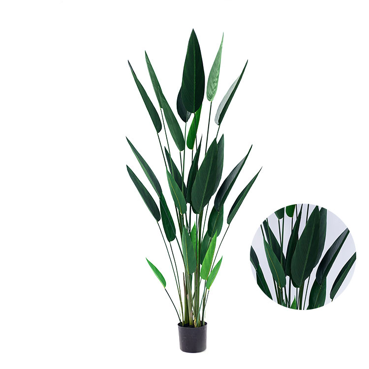 hot sale artificial strelitzia plant beautiful artificial strelitzia artificial greenery plant