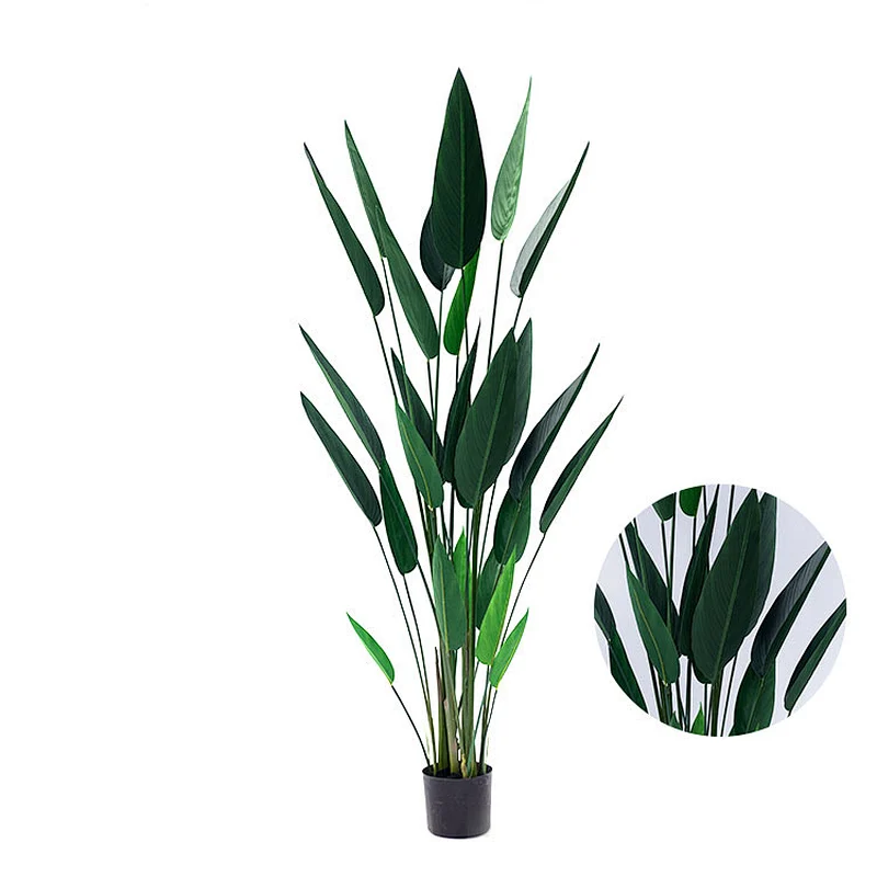 hot sale artificial strelitzia plant beautiful artificial strelitzia artificial greenery plant