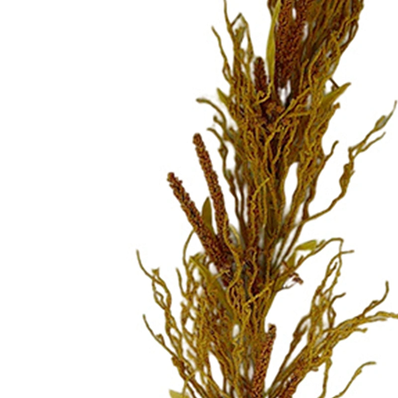 The Style Is Elegant Red And Yellow Spray flowers 160cm Autumn Home Decor Artificial Autumn Wheat