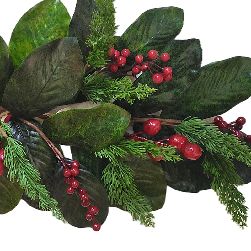 New Design Christmas decorations green leaves 91.44cm Arts And Crafts artificial leaves
