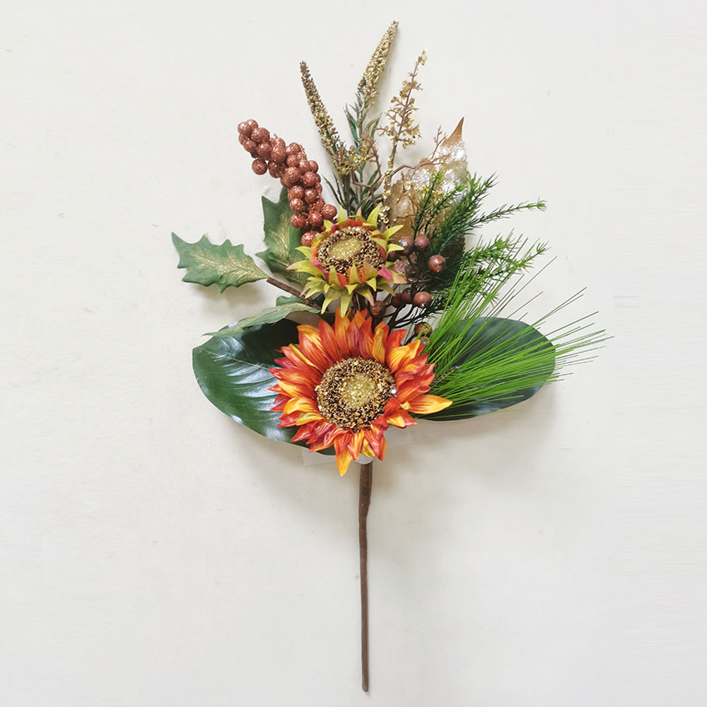 Spring new fashionable family decorative artificial flowers suppliers cheap hand wrapped floral artificial flowers