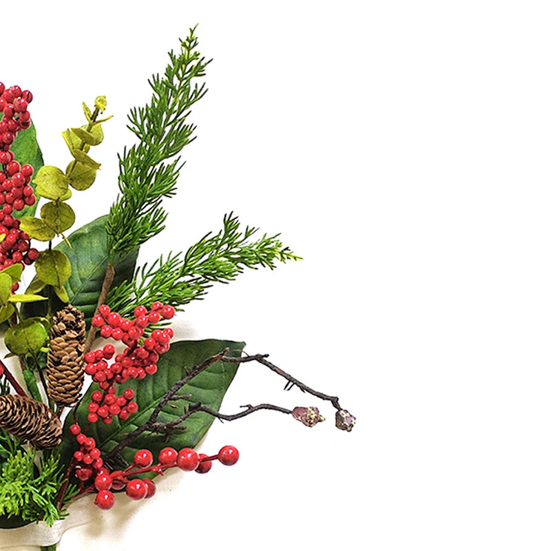 New Design Pine needles and 78.7cm leaves Arts And Crafts Hand Wrapped Floral leaves For sale