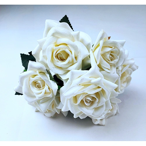 SILKYWAY ROSE BUSH  ARTIFICIAL FLOWER 1002-ZXZ-7T