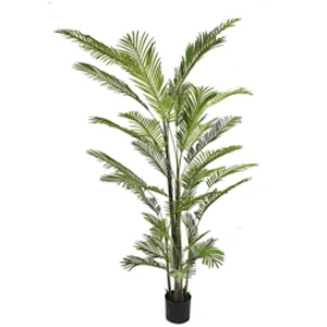 Hot Sale Fashionable Decoration Cheap Artificial Areca Palm Home Green Plant Dypsis Lutescens Areca Palm