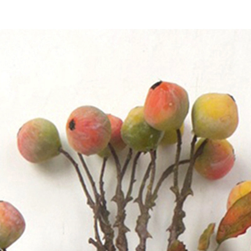 New Style Decoration Home Door Decorations 57cm Red And Yellow Artificial Flowers Artificial Wheat Sprayale
