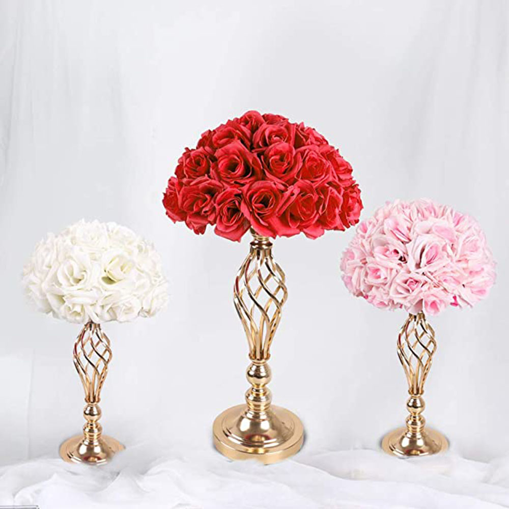 Decoration Artificial Flower Balls Wedding Bouquet Silk Rose Artificial Flower Balls decor Party Home
