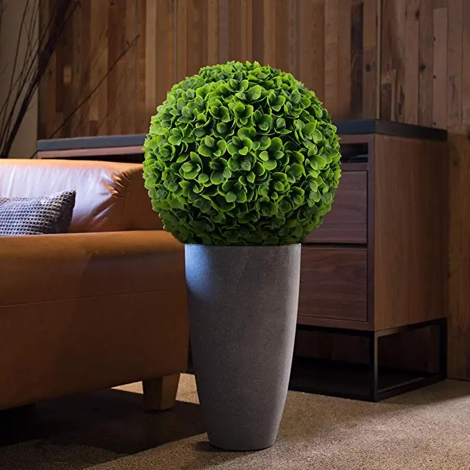 Artificial Plant flower Topiary Ball Faux Boxwood Decorative artificial flower for Backyard Balcony Wedding