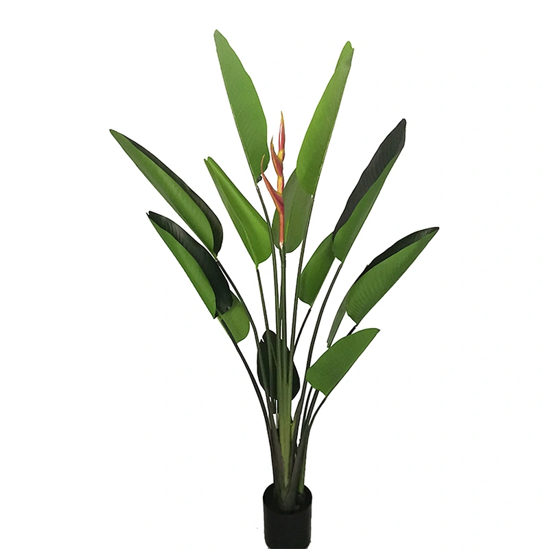 Best Selling Decorative Plant Banana Tree Indoor Artificial Greenery Traveller Banana Tree
