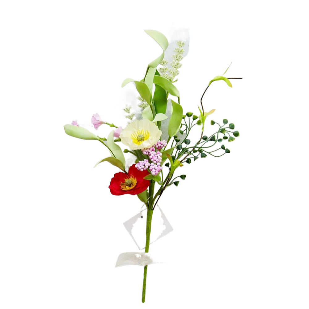 New Design Spring Flower Real Touch Wreath artificial wreath spring Floral decoration Faux Flower