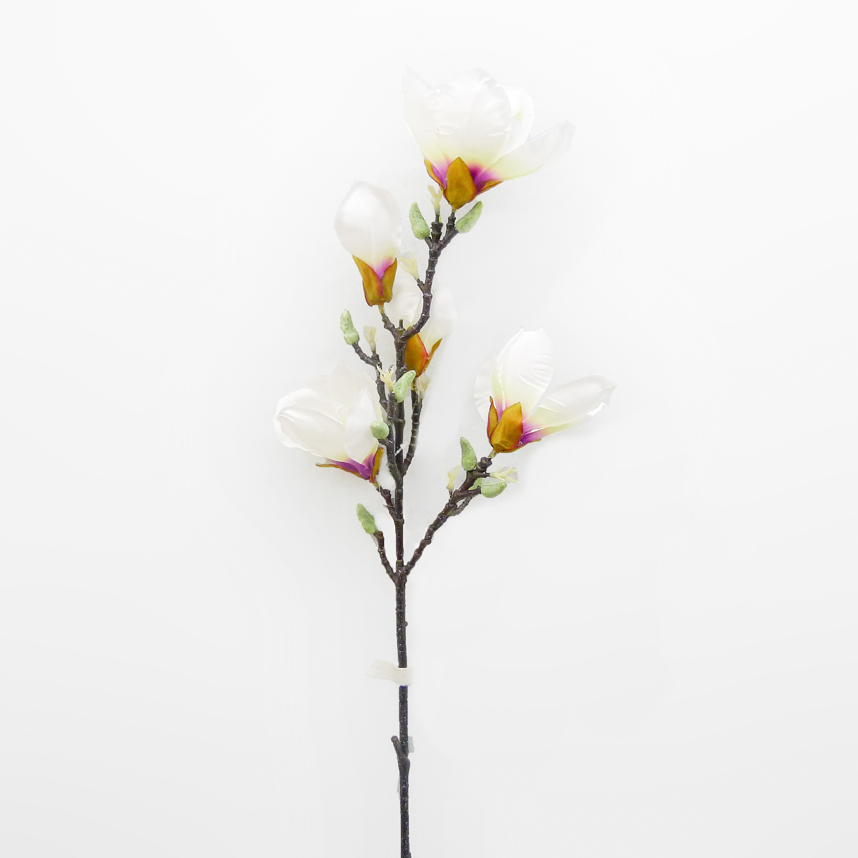Pink And beige Magnolia flowers 186cm Decorate Artificial Flowers 4 color combination Arts Artificial Flowers