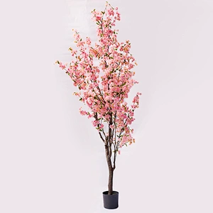 High Quality Wholesale Popular fashion Cherry Blossoms Flowers Artifical Cherry Blossom Tree For Wedding Decoration