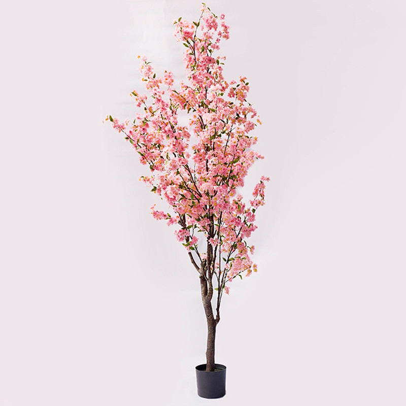 High Quality Wholesale Popular fashion Cherry Blossoms Flowers Artifical Cherry Blossom Tree For Wedding Decoration