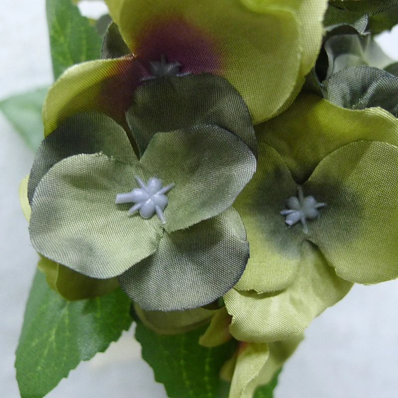 Six color mix packs Hydrangea flowers In/Out Door Fashion warm Decorations Hydrangea flowers For Sale