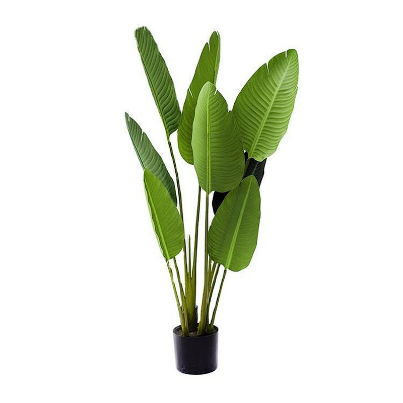 Best Selling Decorative Plant Banana Tree Indoor Artificial Greenery Traveller Banana Tree