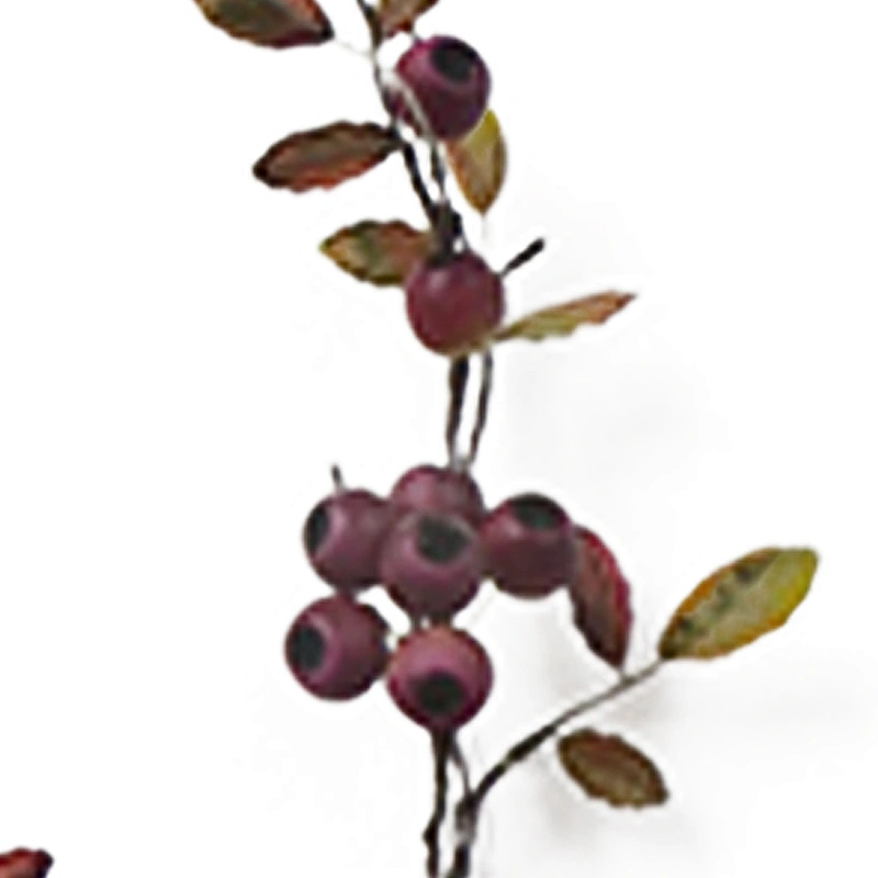 Leaves by hand spring plant Hand Wrapped flowers artificial flowers decor spray with leaves artificial flower