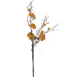 Popular and practica hand wrapped floral autumn hand wrapped floral decoration artifical plant leaves wreath