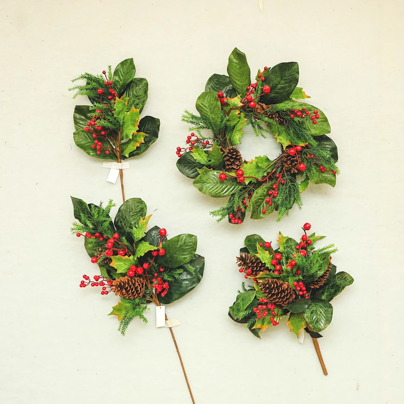 Hot Selling Hanger Wall Window Indoor Wreath For Wedding Home Christmas Decoration