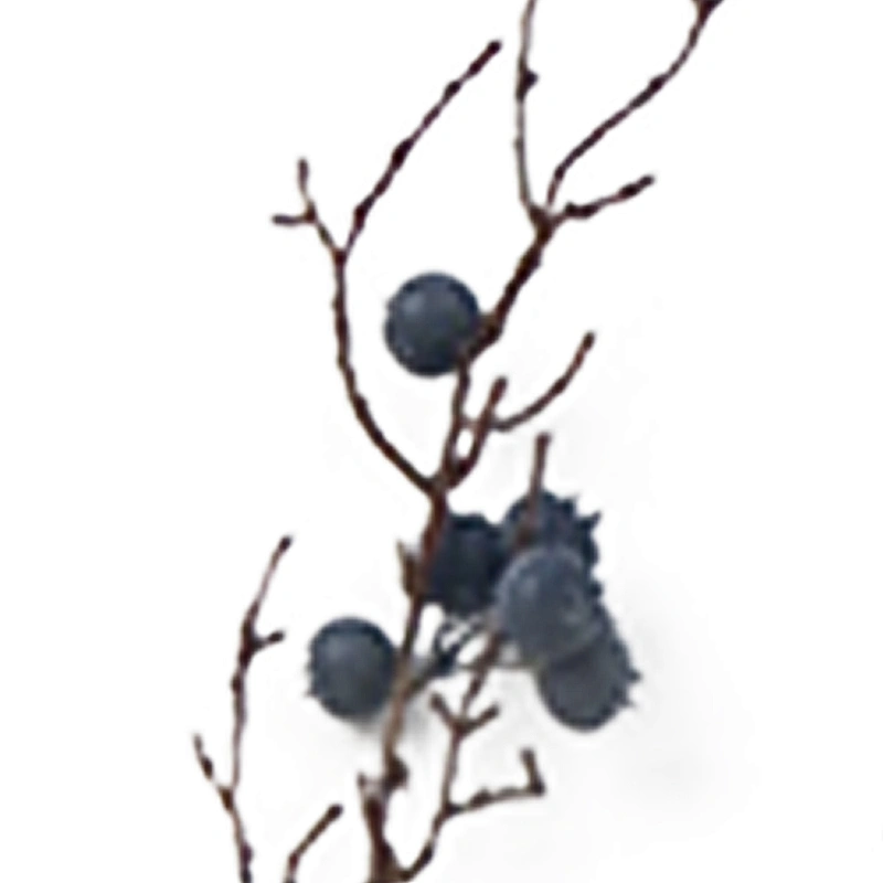 Hot sale home door decoration fruit spray persimmons artificial flower hand wrapped artificial flower