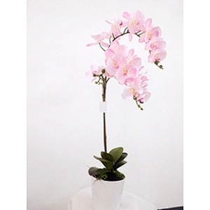 Hot sale Wholesale Orchid Artificial Flower with Pot  Orchid Plant/Flower Artificial Orchid In Pot