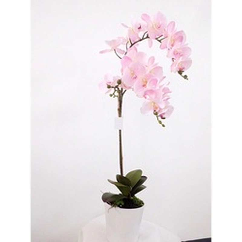 Hot sale Wholesale Orchid Artificial Flower with Pot  Orchid Plant/Flower Artificial Orchid In Pot