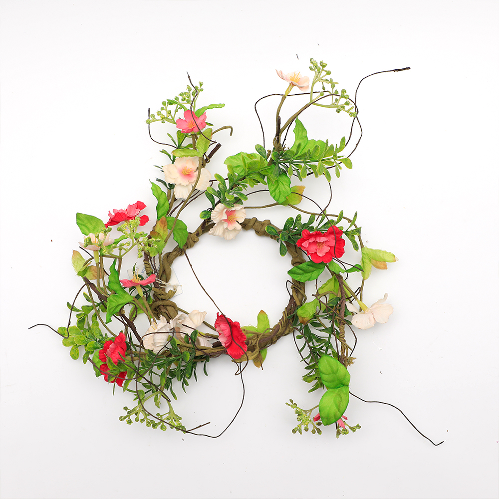 spring spray Artificial flowers 28cm Real summer artificial flowers Hand Wrapped Floral spring faux flower