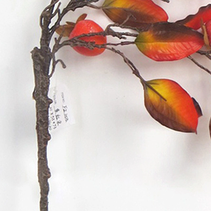 Artificial Autumn Spray Flowers 105cm Champagne Flowers Leaves Artificial Flowers For Sale