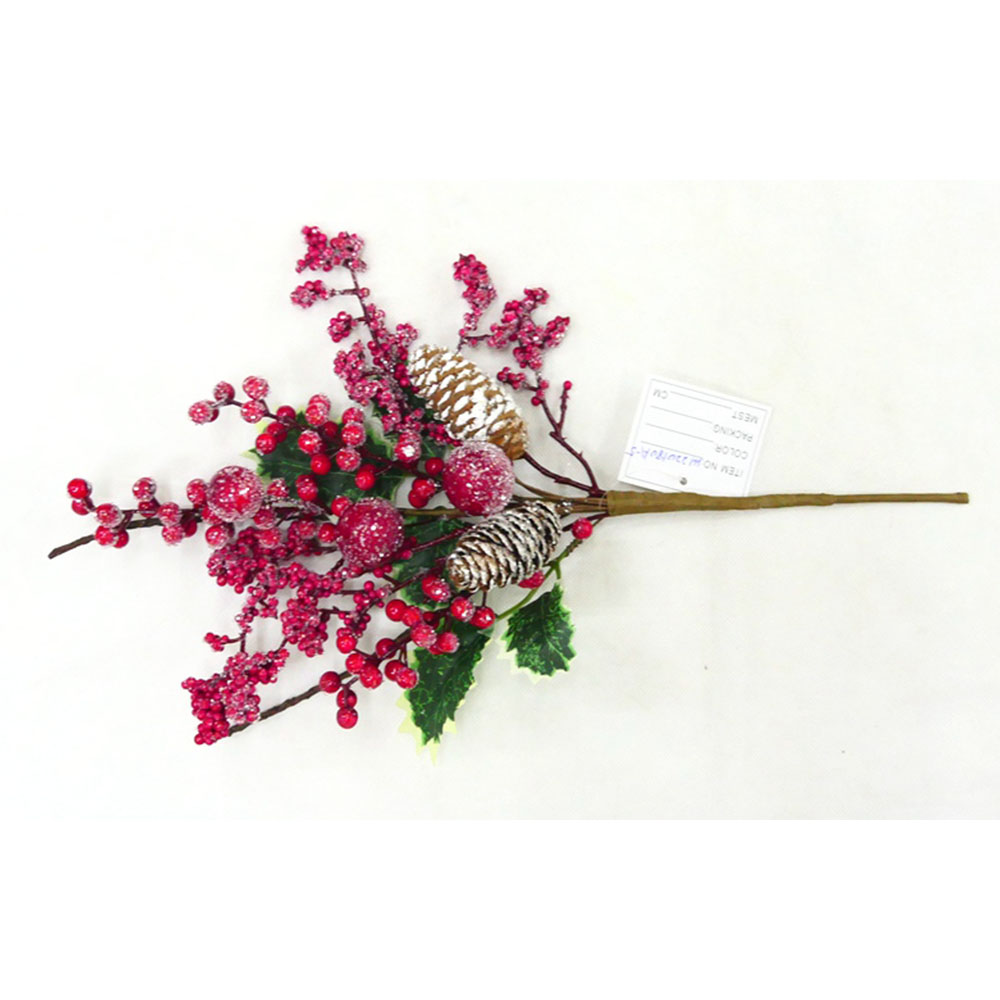 New style of decoration real touch orchid artificial flowers hand wrapped spray artificial fall flowers bouquet