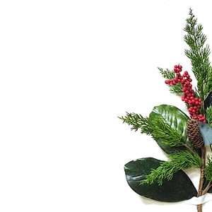 Arts And Crafts Spray with white berry artifical plant wreath 78.7cm leaves