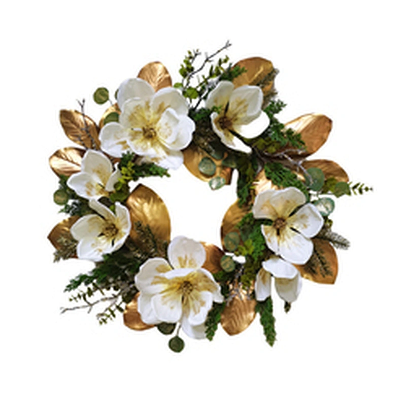 New Design Christmas decorations Artificial flowersPine needles and leaves spray Artificial flowers  76.2/45.7cm leaves