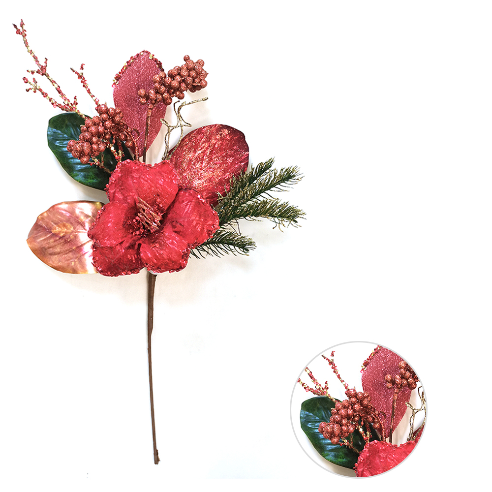 Pine needles and cones Artificial flowers 58.4cm leaves personalized Artificial leaves Hand Wrapped Floral