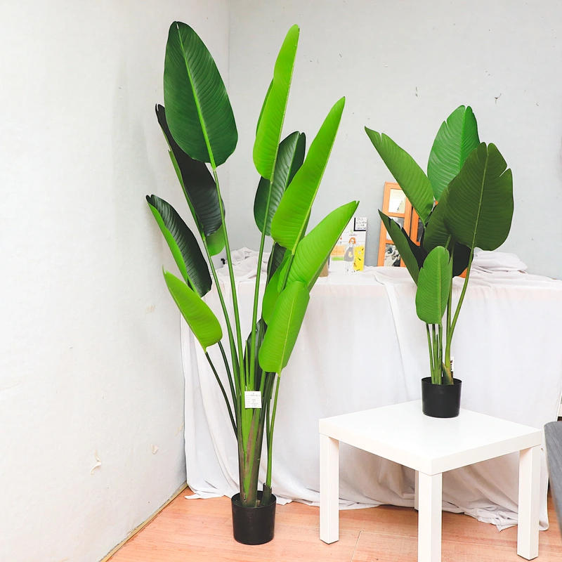 Customized Artificial Indoor Banana Trees Decoration Popular Vivid Customized Banana Tree