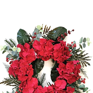 Christmas decorations Artificial flowers 60.9/33cm Arts Artificial flowers Hand Wrapped Floral