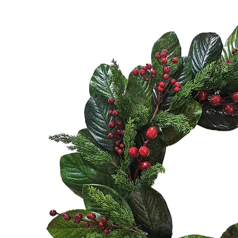 Christmas 76.2/50.8cm Arts And Crafts wreath artificial wreath plant with red berry
