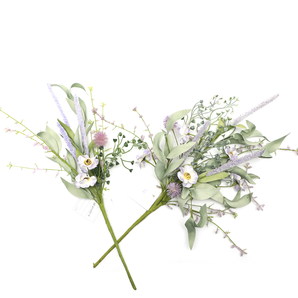 Spring Flower Hand Wrapped decoration simulation wreaths Luxury wreath for home decoration