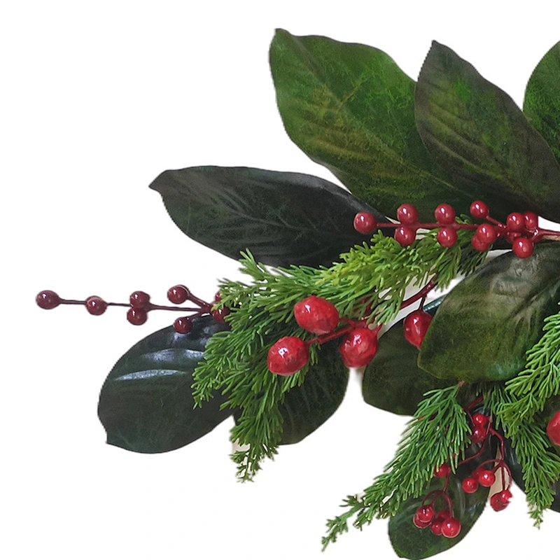 New Design Christmas decorations green leaves 91.44cm Arts And Crafts artificial leaves