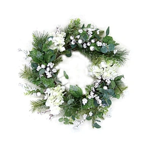 2020 New Design Fashionable Inexpensive Artificial Christmas Hanging Decoration Wreath