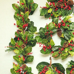 Hot Selling Hanger Wall Window Indoor Wreath For Wedding Home Christmas Decoration