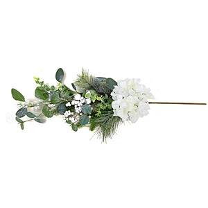 Best Selling Outdoor Artificial Flowers  Wreaths  Factory Direct Sale Craft Supplies Christmas Wreaths