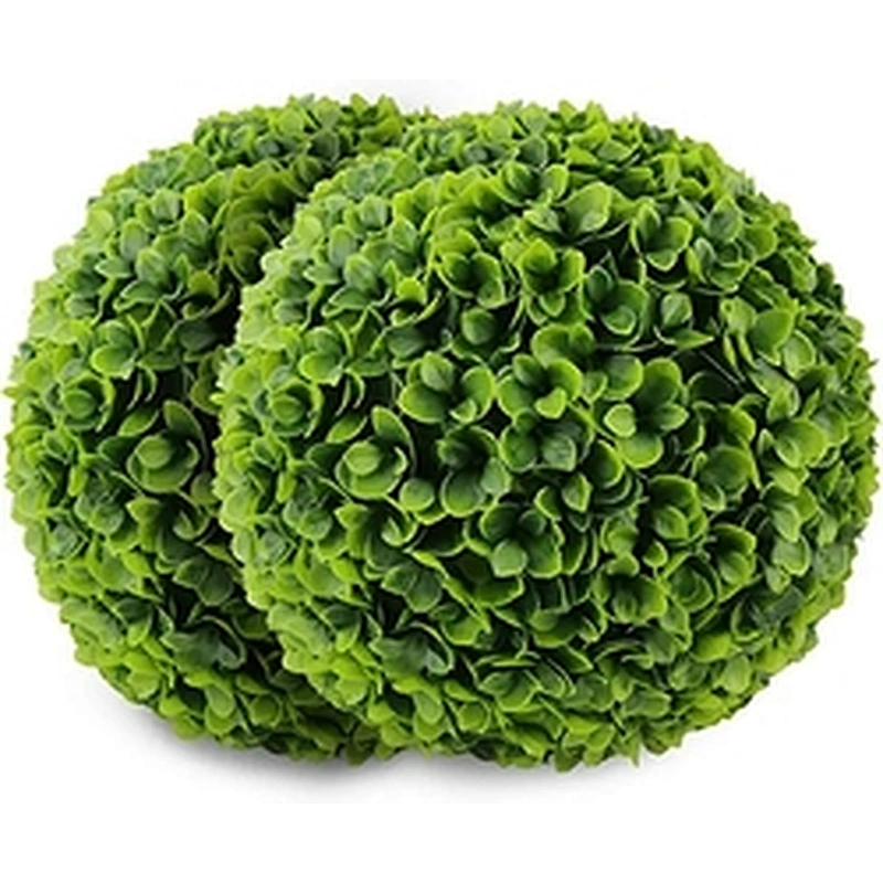 Artificial Plant flower Topiary Ball Faux Boxwood Decorative artificial flower for Backyard Balcony Wedding