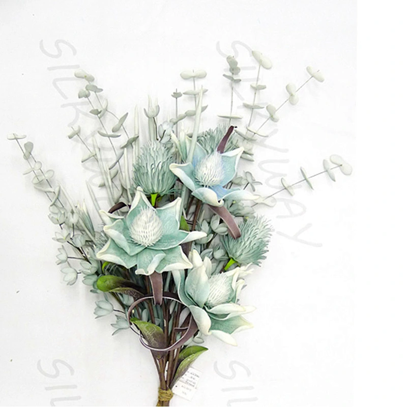 Wholesale Green Plants Decoration  Home Decor Wedding Bouquet Handy Carfts